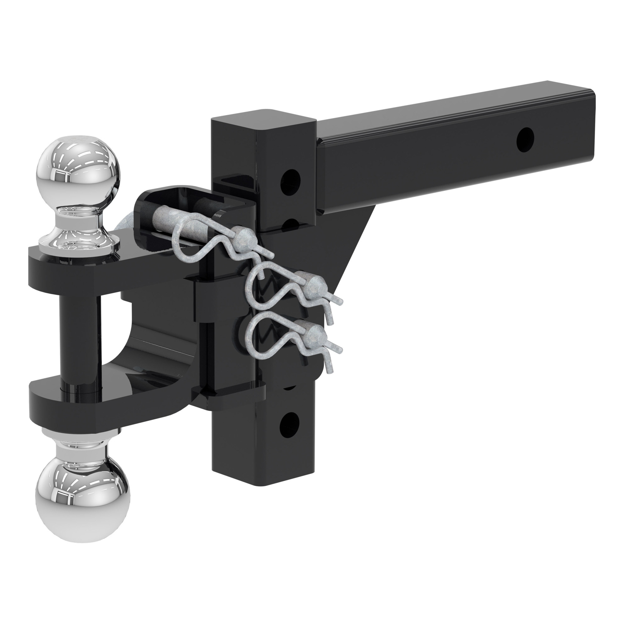 Curt Manufacturing, Adjustable Ball Mount (2in. Shank, 2in. 2-5/16in. Balls), Model# 45049